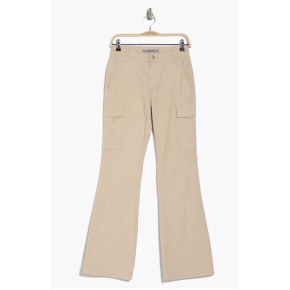 New Joe’s Bootcut Cargo Pants Size 28 Taupe High-waisted - Picture 2 of 6